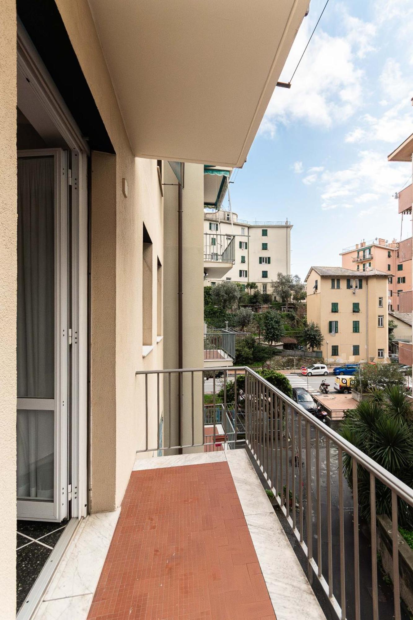 3 Min Spiaggia - 15 Min Centro Citta Genova Kültér fotó